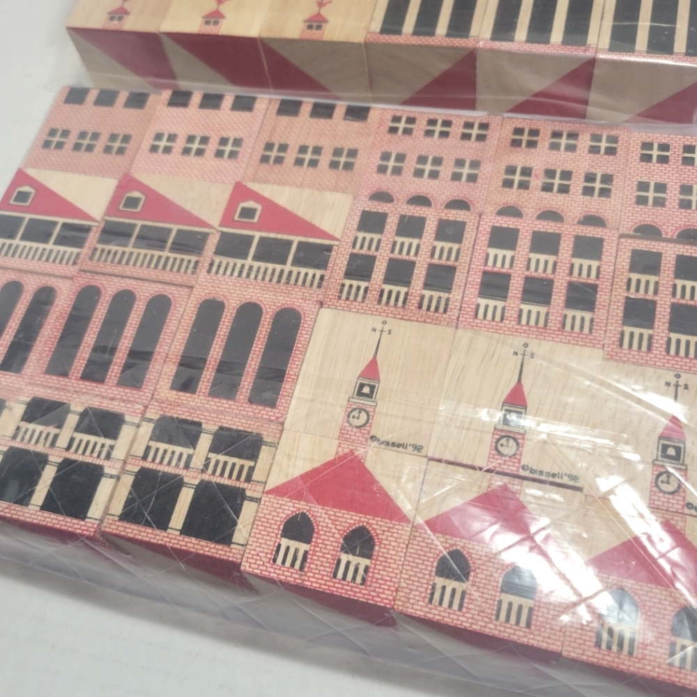 VINTAGE BISSELL BLOCKS Set of 24